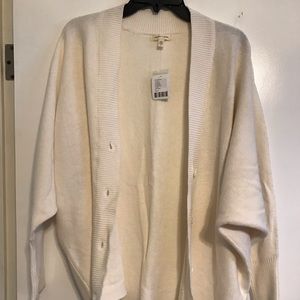 Oversized cardigan sweater